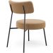 Kit 02 Poltronas Decorativas Para Sala De Estar Base Fixa Londres L02 Bouclê Mostarda - Lyam