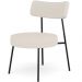 Kit 02 Poltronas Decorativas Para Sala De Estar Base Fixa Londres L02 Linho Bege - Lyam