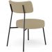 Kit 02 Poltronas Decorativas Para Sala De Estar Base Fixa Londres L02 Linho Bege Escuro - Lyam