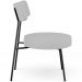 Kit 02 Poltronas Decorativas Para Sala De Estar Base Fixa Londres L02 Linho Cinza - Lyam