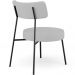 Kit 02 Poltronas Decorativas Para Sala De Estar Base Fixa Londres L02 Linho Cinza - Lyam