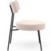 Kit 02 Poltronas Decorativas Para Sala De Estar Base Fixa Londres L02 Suede Bege - Lyam