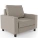 Kit 02 Poltronas Decorativas Para Sala De Estar E Recepção Malta L02 Linho Bege - Lyam Decor