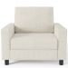 Kit 02 Poltronas Decorativas Para Sala De Estar E Recepção Malta L02 Linho Champagne - Lyam Decor