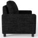 Kit 02 Poltronas Decorativas Para Sala De Estar E Recepção Malta L02 Linho Chumbo - Lyam Decor