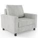 Kit 02 Poltronas Decorativas Para Sala De Estar E Recepção Malta L02 Linho Cinza - Lyam Decor
