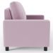 Kit 02 Poltronas Decorativas Para Sala De Estar E Recepção Malta L02 Suede Rosê - Lyam Decor