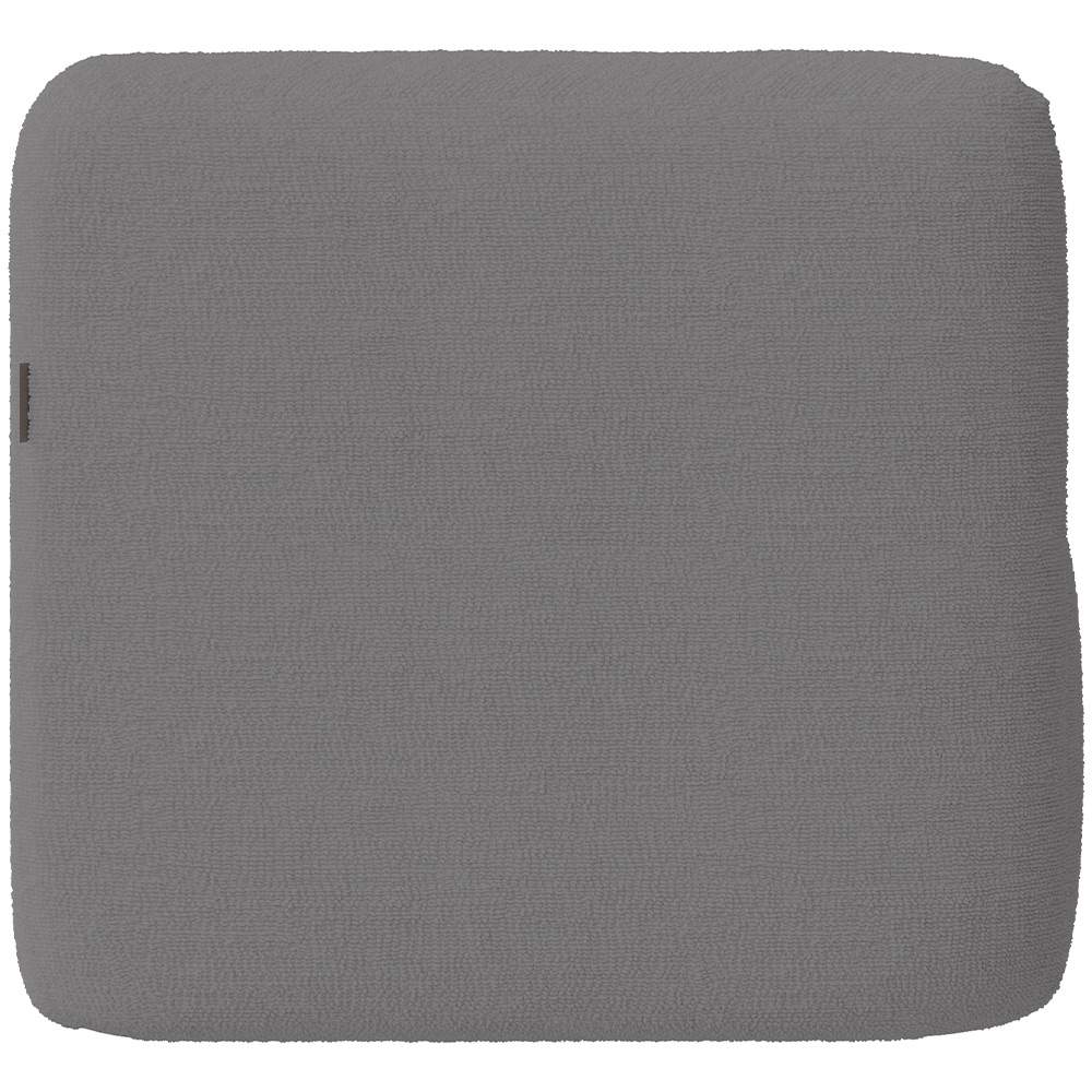 Kit 02 Poltronas Decorativas Para Sala de Estar Fixa Living Peônia K01 Bouclê Cinza - Lyam Decor