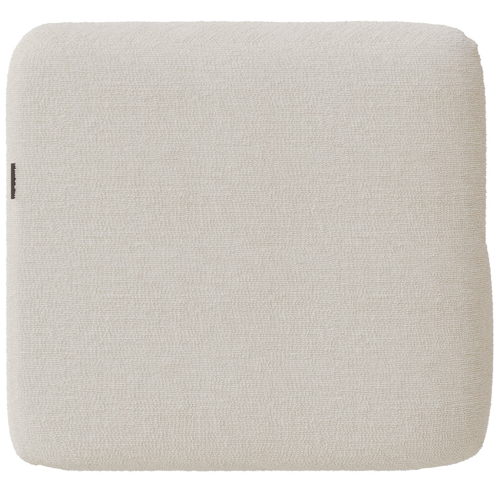 Kit 02 Poltronas Decorativas Para Sala de Estar Fixa Living Peônia K01 Bouclê Creme - Lyam Decor