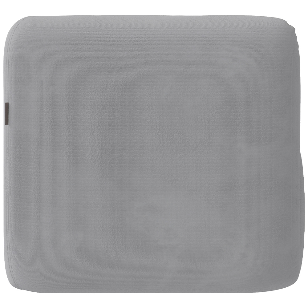 Kit 02 Poltronas Decorativas Para Sala de Estar Fixa Living Peônia K01 Veludo Cinza - Lyam Decor