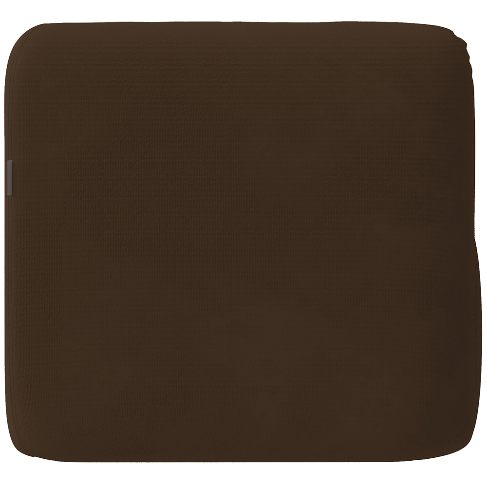 Kit 02 Poltronas Decorativas Para Sala de Estar Fixa Living Peônia K01 Veludo Marrom - Lyam Decor