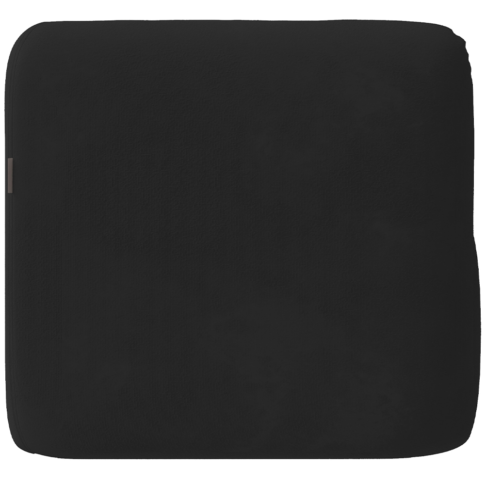 Kit 02 Poltronas Decorativas Para Sala de Estar Fixa Living Peônia K01 Veludo Preto - Lyam Decor