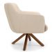 Kit 02 Poltronas Decorativas Para Sala de Estar Jade D02 Veludo Liso C-309 - Lyam Decor