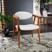 Kit 02 Poltronas Decorativas Para Sala de Estar Jantar Cecília L02 Facto Branco - Lyam Decor
