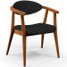 Kit 02 Poltronas Decorativas Para Sala de Estar Jantar Cecília L02 Facto Preto - Lyam Decor