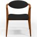 Kit 02 Poltronas Decorativas Para Sala de Estar Jantar Cecília L02 Facto Preto - Lyam Decor