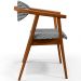 Kit 02 Poltronas Decorativas Para Sala de Estar Jantar Cecília L02 Pied Poule - Lyam Decor