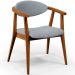 Kit 02 Poltronas Decorativas Para Sala de Estar Jantar Cecília L02 Suede Cinza - Lyam Decor