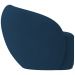 Kit 02 Poltronas Decorativas Para Sala de Estar Living Gliese K01 Veludo Azul Marinho - Lyam Decor