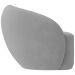 Kit 02 Poltronas Decorativas Para Sala de Estar Living Gliese K01 Veludo Cinza - Lyam Decor