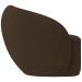 Kit 02 Poltronas Decorativas Para Sala de Estar Living Gliese K01 Veludo Marrom - Lyam Decor