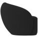 Kit 02 Poltronas Decorativas Para Sala de Estar Living Gliese K01 Veludo Preto - Lyam Decor