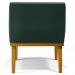 Kit 02 Poltronas Decorativas Para Sala de Estar Recepção Beatriz W01 Linho Verde Musgo - Lyam Decor