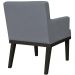 Kit 02 Poltronas Decorativas Para Sala de Estar e Recepção Beatriz W01 Suede Cinza - Lyam Decor