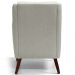 Kit 02 Poltronas Decorativas Para Sala de Estar e Recepção Gooby D02 Linho Bege C-107 - Lyam Decor
