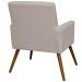 Kit 02 Poltronas Decorativas Para Sala de Estar e Recepção Maria W01 Linho Bege - Lyam Decor