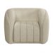 Kit 02 Poltronas Decorativas Sala De Estar Lazio M03 Bouclê Bege - Lyam Decor