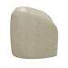 Kit 02 Poltronas Decorativas Sala De Estar Lazio M03 Bouclê Bege - Lyam Decor