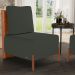 Kit 02 Poltronas Decorativas Sala Estar Living Hungria L02 Couríssimo Camel Linho Verde Musgo - Lyam