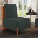 Kit 02 Poltronas Decorativas Sala Estar Living Hungria L02 Couríssimo Camel Suede Verde Musgo - Lyam