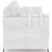 Kit 02 Poltronas Decorativas Sala de Estar Álamo M03 Bouclê Branco - Lyam Decor