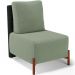 Kit 02 Poltronas Decorativas Sala de Estar Living Hungria L02 Couríssimo Preto Bouclê Oliva - Lyam