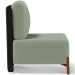 Kit 02 Poltronas Decorativas Sala de Estar Living Hungria L02 Couríssimo Preto Bouclê Oliva - Lyam