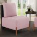 Kit 02 Poltronas Decorativas Sala de Estar Living Hungria L02 Couríssimo Preto Bouclê Rosê - Lyam