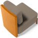 Kit 02 Poltronas Decorativas Sala de Estar Living Hungria L02 Couríssimo Whisky Bouclê Bege - Lyam