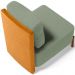 Kit 02 Poltronas Decorativas Sala de Estar Living Hungria L02 Couríssimo Whisky Bouclê Oliva - Lyam