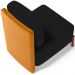 Kit 02 Poltronas Decorativas Sala de Estar Living Hungria L02 Couríssimo Whisky Suede Preto - Lyam