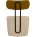 Kit 02 Poltronas Para Sala De Estar Decorativa Base Fixa Luara M03 Linho Bege - Lyam Decor