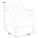 Kit 02 Poltronas Para Sala De Estar Decorativas Base Fixa Coral M03 Linho Chumbo - Lyam Decor