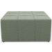 Kit 02 Puffs Decorativo Para Sala de Estar Quadrado Milano 90x90cm W01 Bouclê Oliva - Lyam Decor