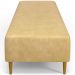 Kit 02 Puffs Decorativo Sala de Estar Bali W01 Pés Palito 170x60cm Couríssimo Fendi - Lyam Decor