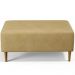 Kit 02 Puffs Decorativo Sala de Estar Cléo W01 Pés Palito 90 cm Couríssimo Casco Fendi - Lyam Decor