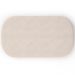 Kit 02 Puffs Decorativos Orgânico para Living Quarto 100cm Doha W01 Suede Bege - Lyam Decor