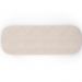 Kit 02 Puffs Decorativos Orgânico para Living Quarto 160cm Doha W01 Suede Bege - Lyam Decor