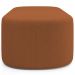 Kit 02 Puffs Decorativos Orgânicos Para Living Quarto 100cm Doha W01 Bouclê Terracota - Lyam Decor