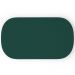 Kit 02 Puffs Decorativos Orgânicos Para Living Quarto 100cm Doha W01 Bouclê Verde - Lyam Decor